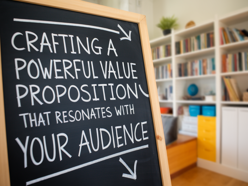 Crafting a powerful value proposition that resonates with your audience