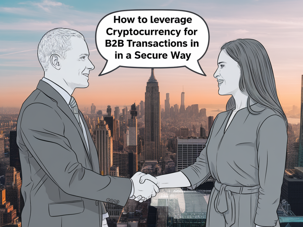 How to leverage cryptocurrency for b2b transactions in a secure way